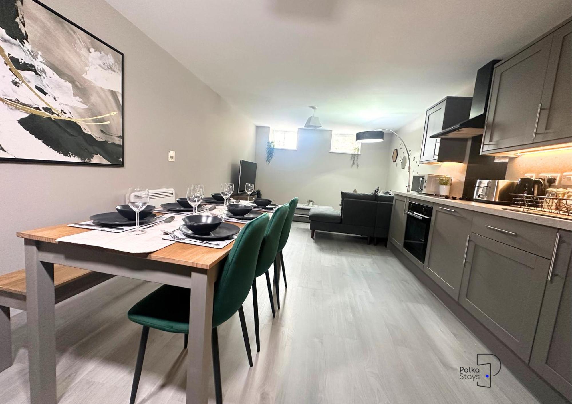 Hanley, Stoke - Modern Spacious Apartments By Polkastays Esterno foto