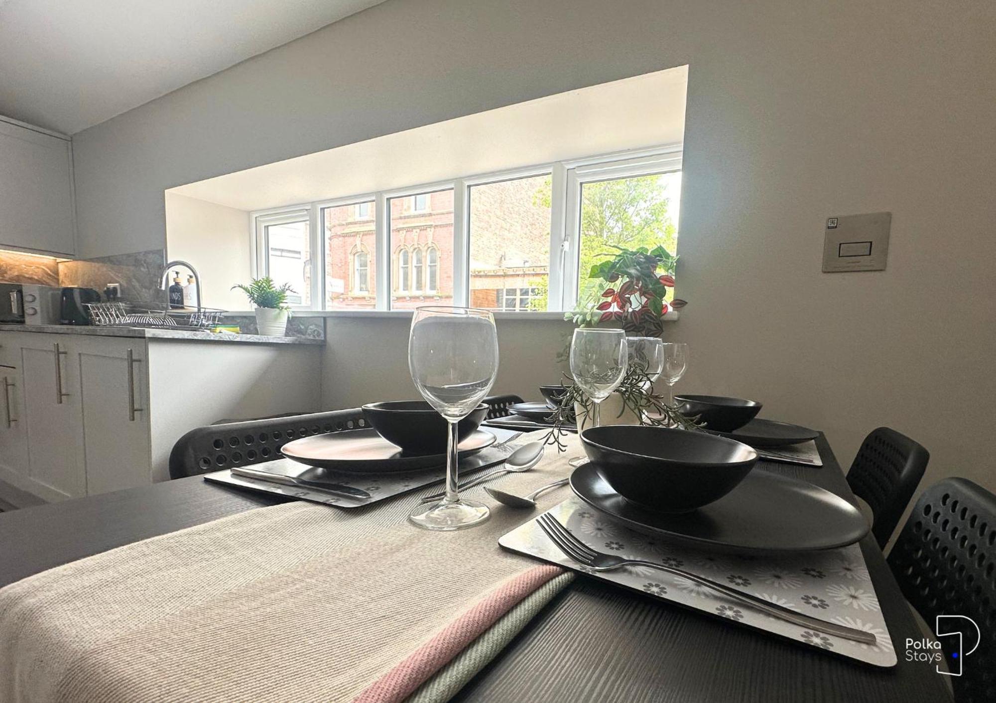 Hanley, Stoke - Modern Spacious Apartments By Polkastays Esterno foto